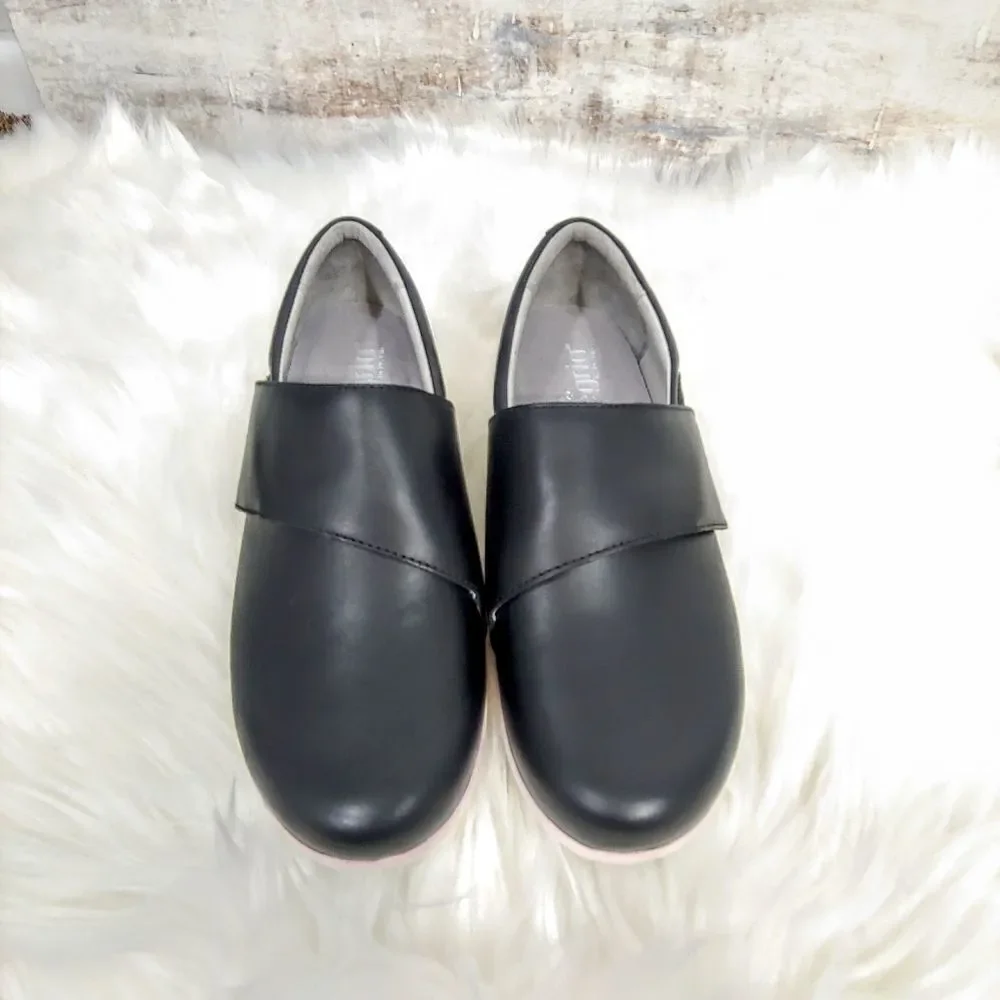 Alegria women's Qin black nappa shoes